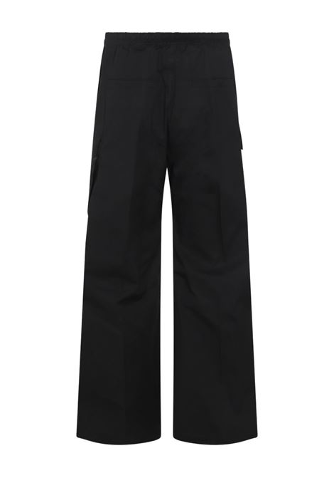 pantaloni cargobelas uomo neri RICK OWENS | RU02E1339 TE09
